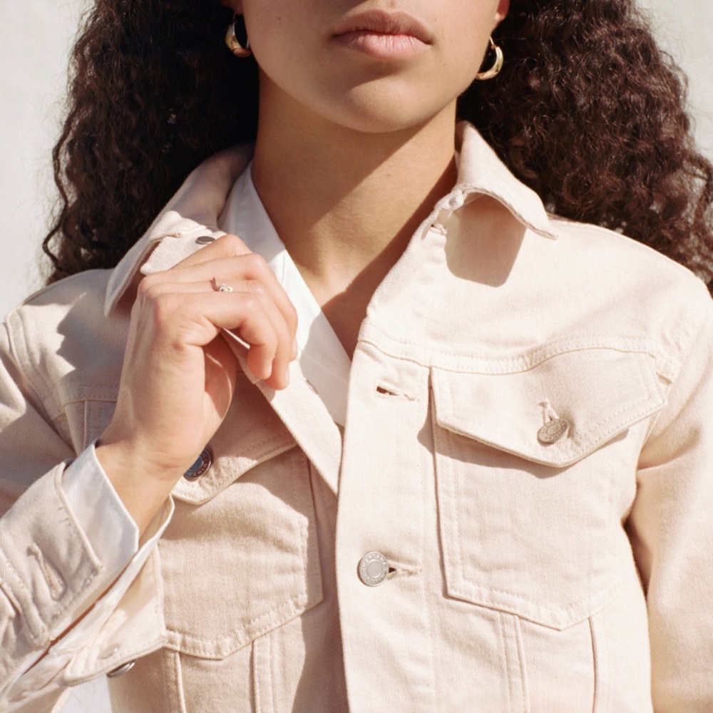 Everlane Edition 01 Cropped Denim Jacket